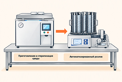 Микробиологическая лаборатория: комплексное оснащение и автоматизация процессов